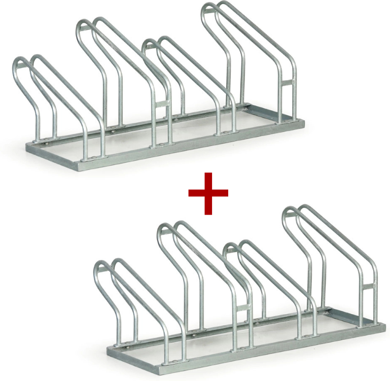 B2B Partner Fahrradständer 1+1 GRATIS, für 4 Räder