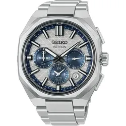 Seiko HAB004J1 Astron GPS Herren-Solaruhr Chronograph Titan/Blau LE