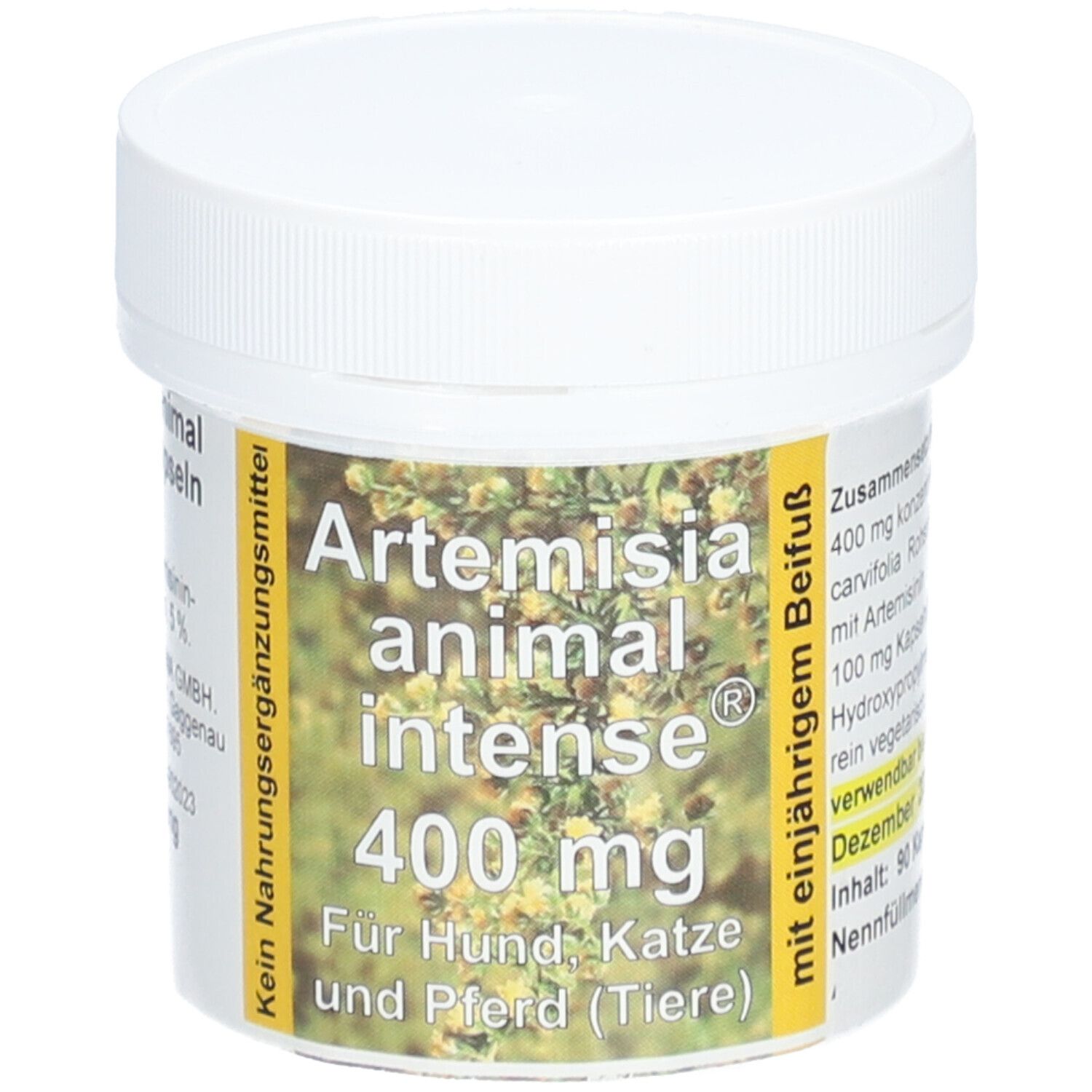 Artemisia Animal intense 400 mg Kapseln vet. 90 St