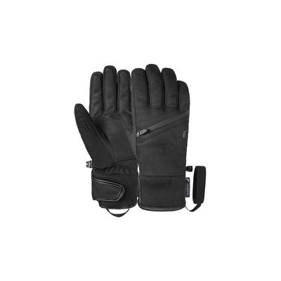 Skihandschuhe REUSCH "Demi R-TEX XT SC", Damen, Gr. 6,5, schwarz, 6% Lederimitat, 94% Polyester, Handschuhe, mit Tasche für Handwärmer