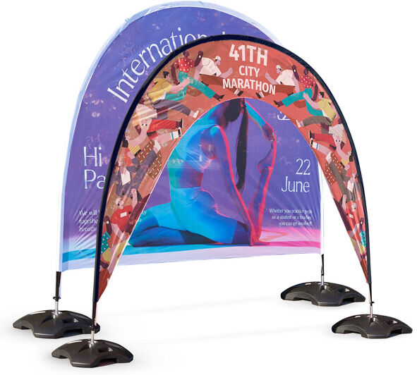 Pixartprinting Arco publicitario para eventos al aire libre