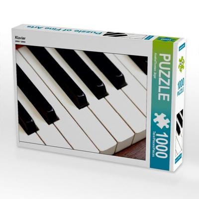 CALVENDO Puzzle Klavier 1000 Teile Puzzle quer | 1000 Teile Lege-Größe 64 × 48 cm Foto-Puzzle für glückliche Stunden