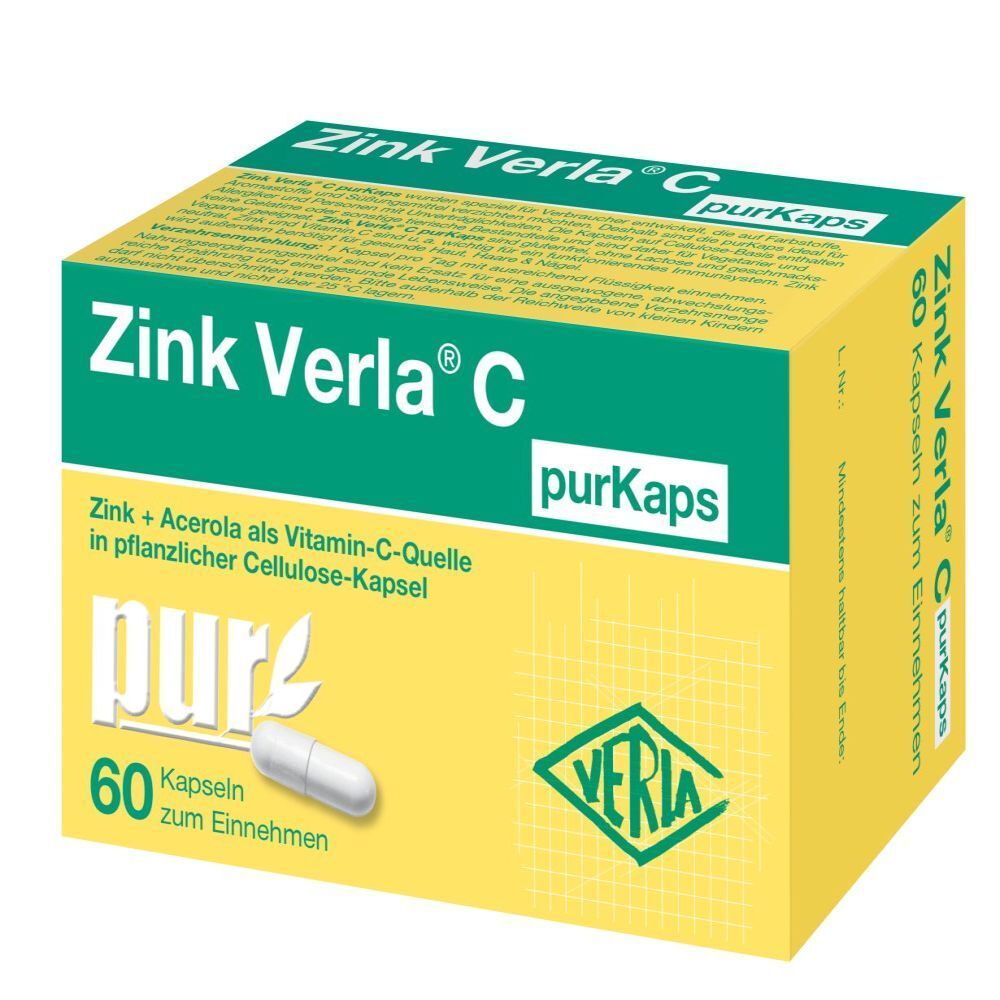 Zink Verla C purKaps 60 St Kapseln