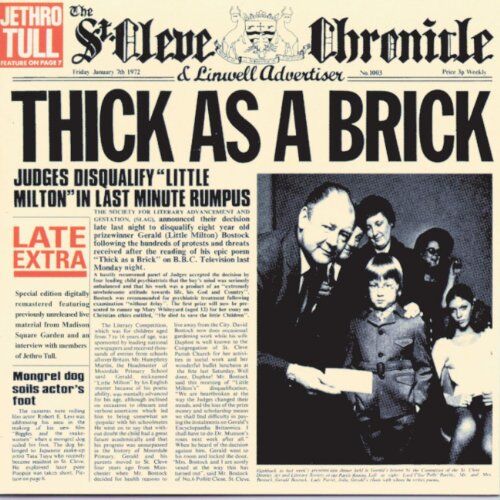 Jethro Tull - Thick As a Brick - Preis vom 13.10.2026 11:25:28 h