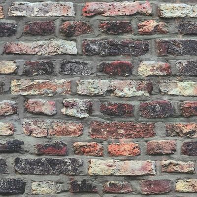 Galerie Wallcoverings Bricks and More Collection Brickshire Residents Matte Finish Vinyl on Non-woven Wallpaper Roll