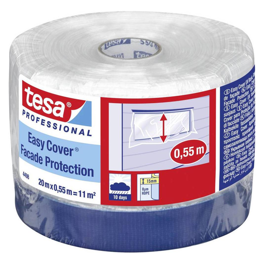 tesa EASY COVER UV Abdeckfolie für Outdoor Malerarbeiten (04498-00000-00)