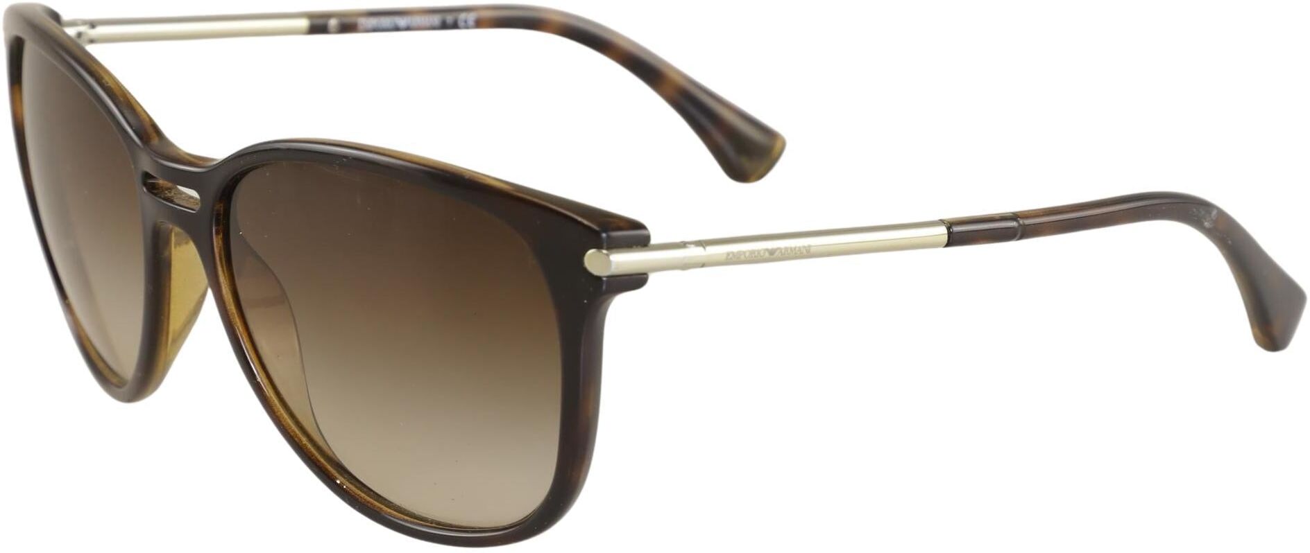 Giorgio Armani Emporio Armani Damen Sonnenbrille, Schwarz - Second Hand