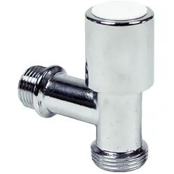 Geräteventil, Waschmaschinenanschluss 1/2'' (DN 15) x 3/4'' (DN 20), Winkelform