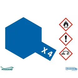Tamiya X-4 Blau glänzend 23 ml 300081004