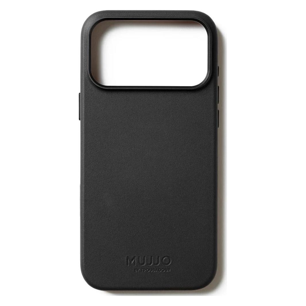 Mujjo Lederhülle - Lederhülle für iPhone (Apple iPhone 17 Pro Max) (MUJJO-CL-063-BK)