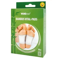 WUNDmed 10er-Pack Bambus Vital-Pads braun