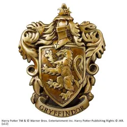 Pyramid Harry Potter Wandschmuck Gryffindor House Crest
