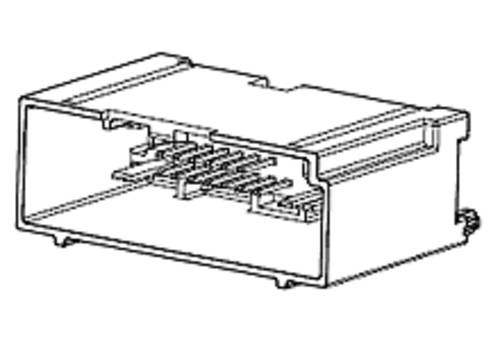 Molex Buchsengehäuse-Kabel Anzahl Reihen: 2 307004240 Tray