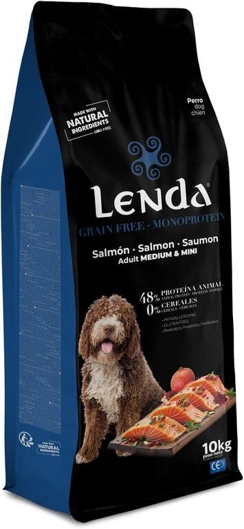 Lenda Cão Monoproteico Salmão Grain Free 10 kg