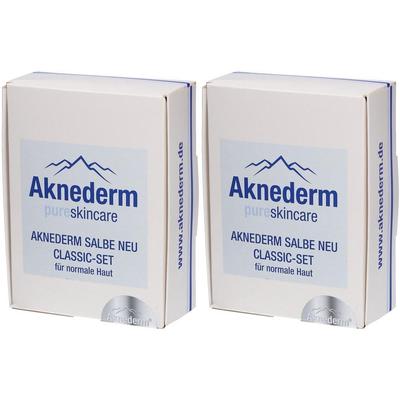 Aknederm Salbe Neu Classic-Set Salbe+Tinkt.norm.H. 2x 2x1 St Kombipackung