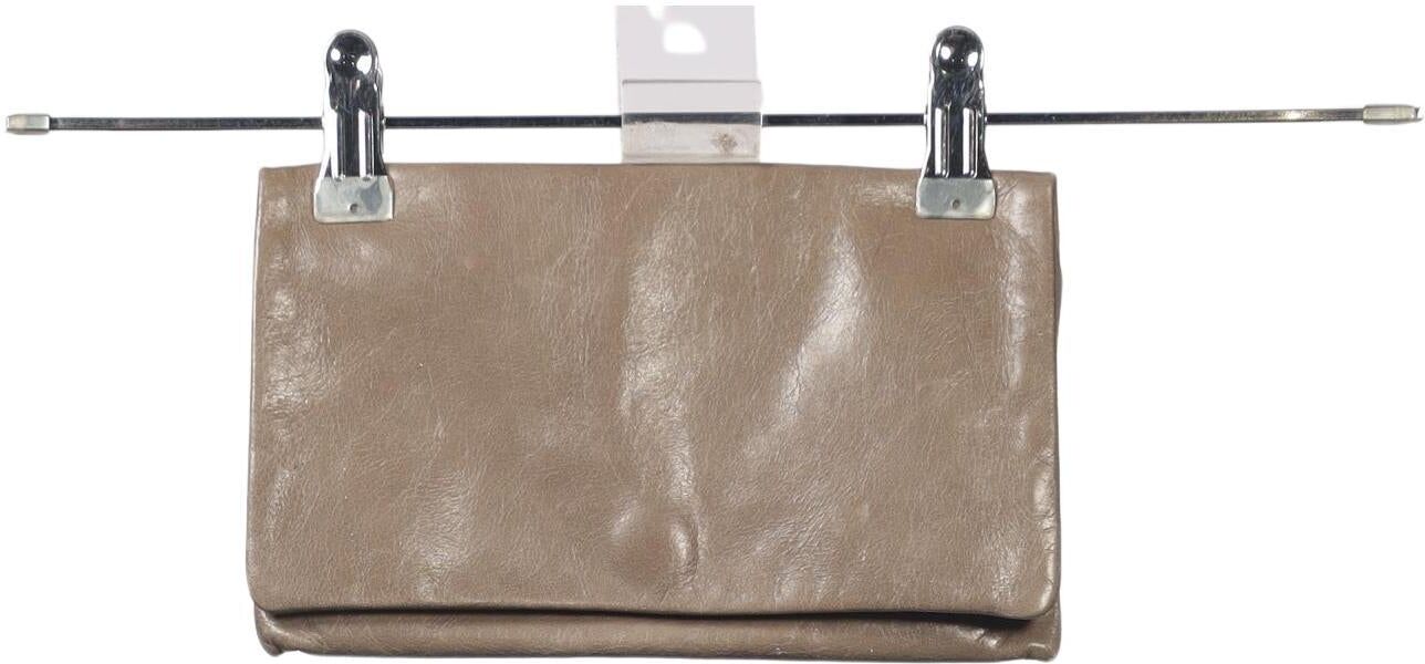 Abro Damen Handtasche klein, Beige, kein / Etikett / Synthetik - Second Hand