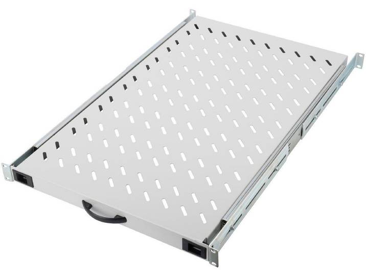 ASSMANN Netzwerkschrank DIGITUS Ausziehbarer Fachboden 65 kg, 50x483x720 mm