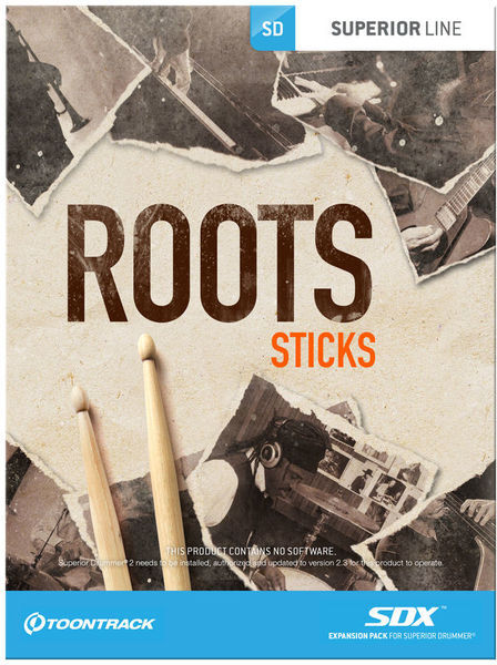 Toontrack SDX Roots-Sticks