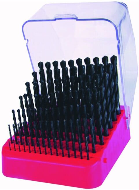 Jeux de forets DIN 338 type N HSS R taillés meulés coffret métallique ; Ruko (205223)