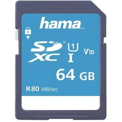 Hama SDXC-Speicherkarte »Class 10 UHS-I 64 GB«