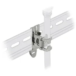DeLOCK Schirmklemme für Hutschiene - Kabeldurchmesser 4 - 13,5 mm