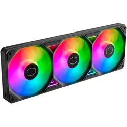 COOLER Master SickleFlow Edge 360 ARGB, schwarz/weiß, LED-Steuerung, 3x 120mm