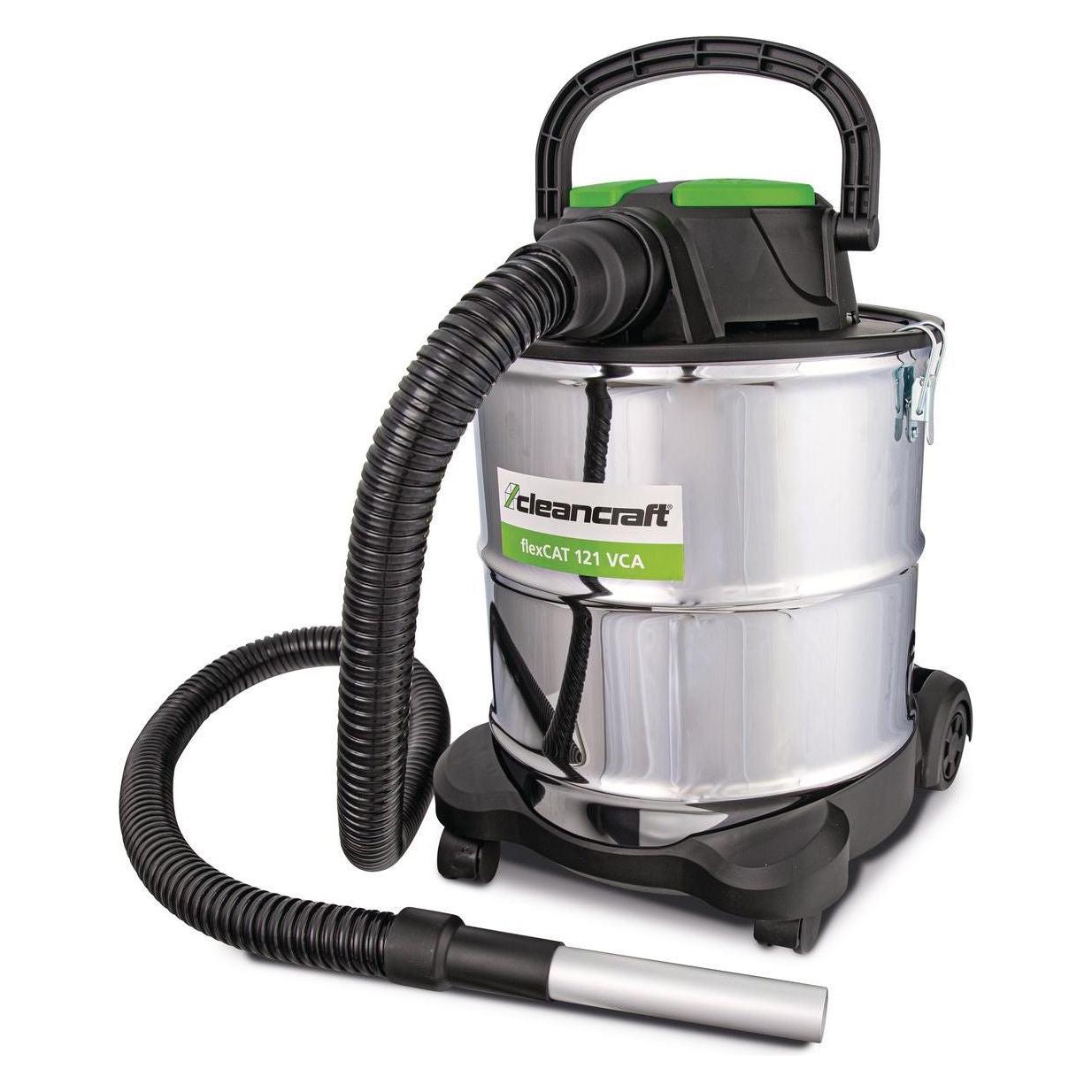 Cleancraft Aschestaubsauger flexCAT 121 VCA Sammelt mühelos kalte Asche, Sand und groben Schmutz (Aschesauger) (7003150)