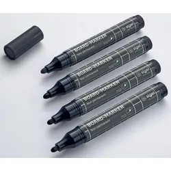 SIGEL Whiteboard- und Flipchart-Marker 2.0 - 3.0 mm Schwarz
