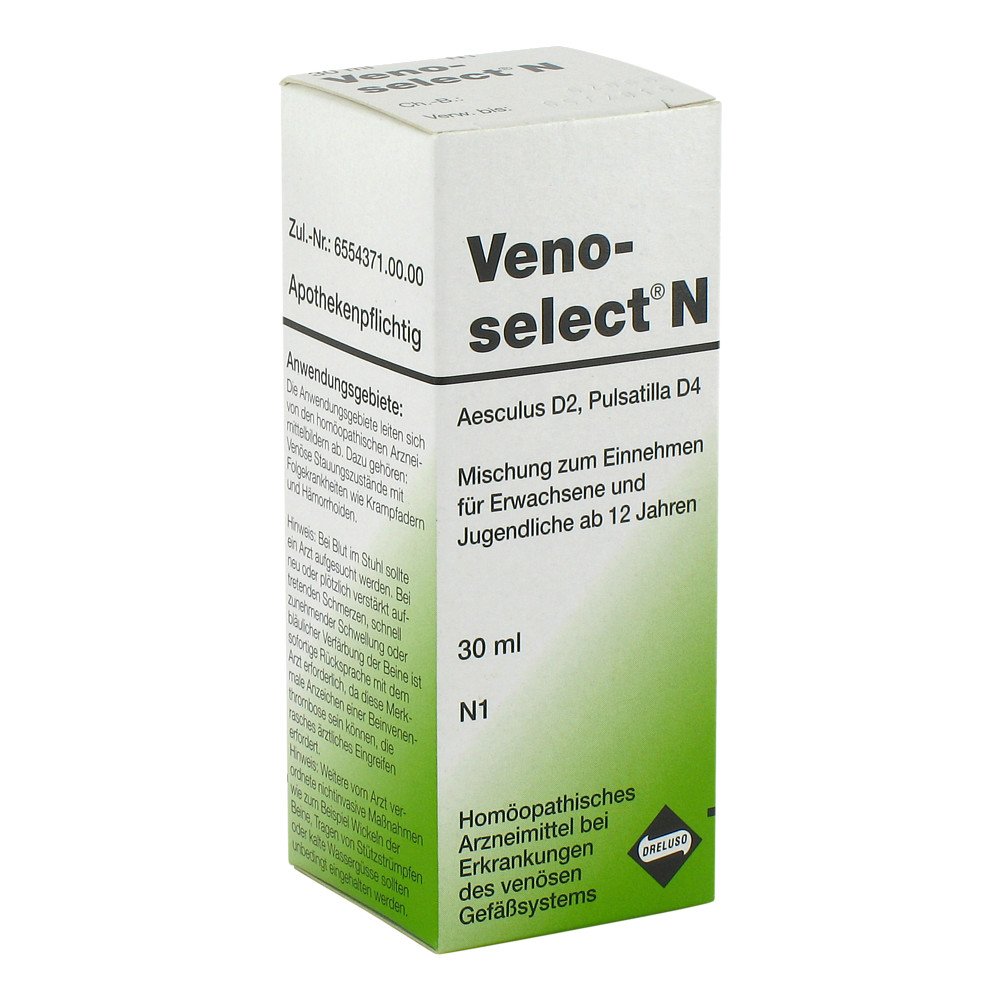 Dreluso-Pharmazeutika Dr.Elten & Sohn GmbH Venoselect N Tropfen 00666302