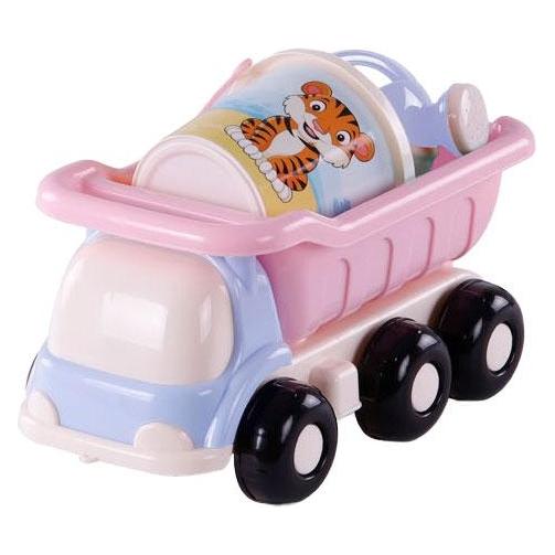 Polesie Cavallino Beach Dump Truck mit Eimer-Set Pink, 5-tlg. (43695873)