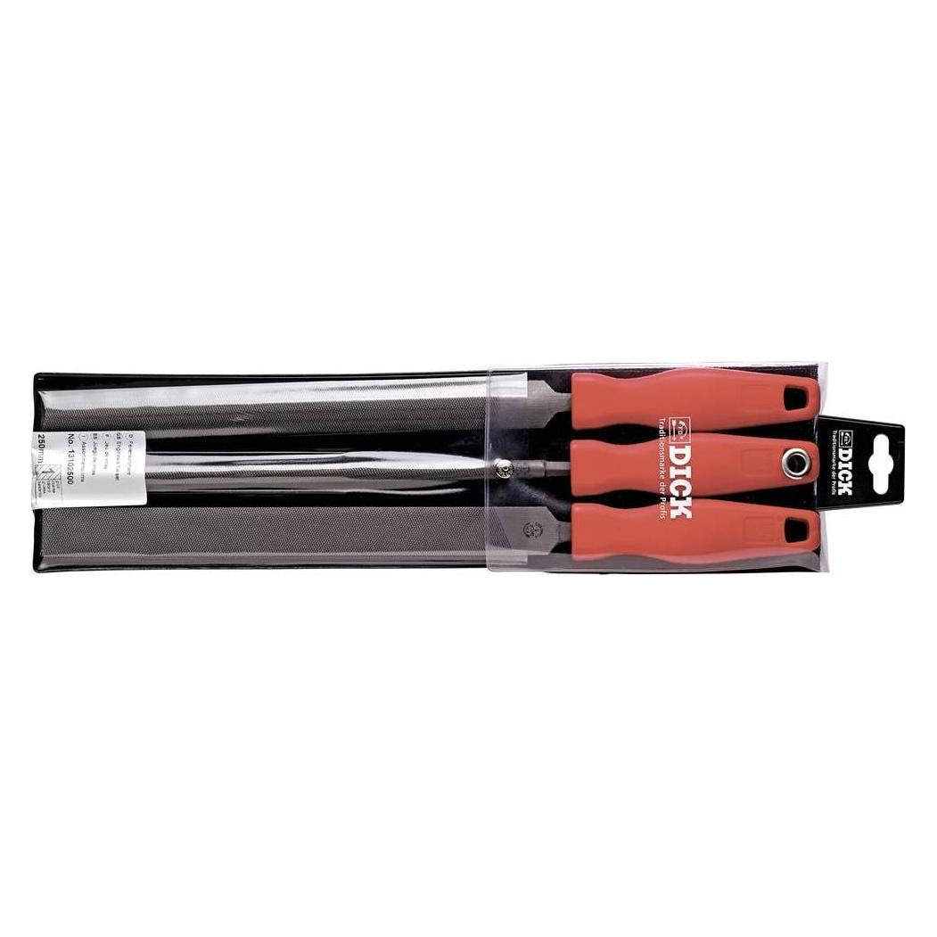 F. Dick Feilen 3-teilig 250 mm Hieb 1 in Tasche (250 mm) (13102500)