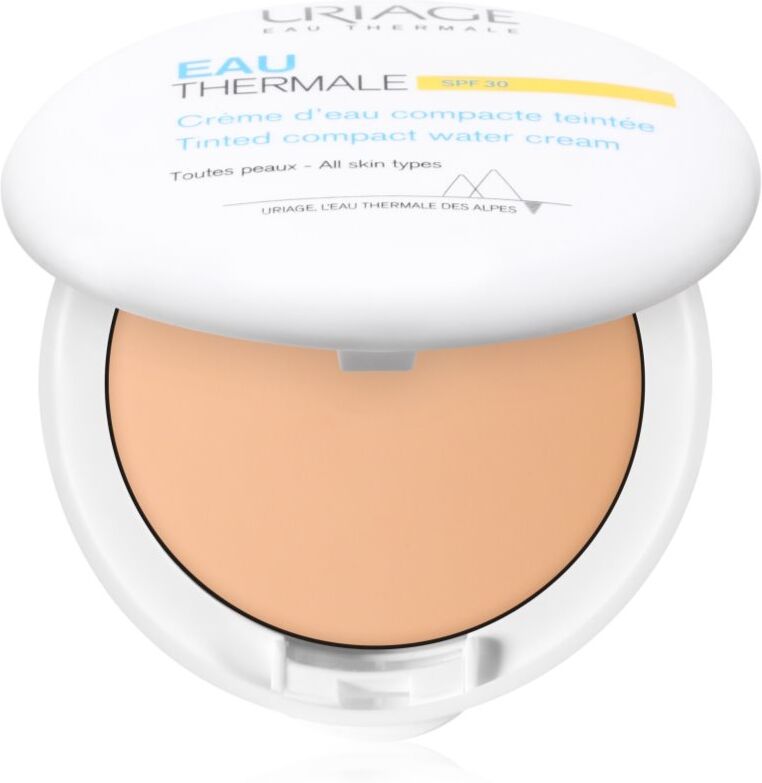 Uriage Eau Thermale Water Cream Tinted Compact SPF 30 Seidenpuder zum vereinheitlichen der Hauttöne 10 g