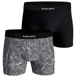 Bjorn Borg Premium Cotton Stretch Boxer Brief 2P Mixed Baumwolle Medium Herren
