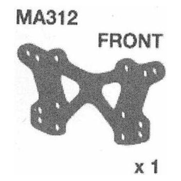 Amewi Dämpferbrücke MA312 Blue Front AM10SC (009-MA312-B)