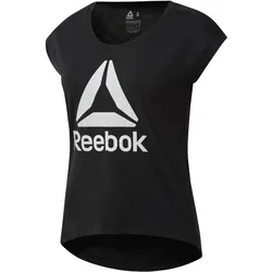 Reebok, Damen, Sportshirt, Workout Ready Supremium 2.0 (XXS), Weiss, Schwarz