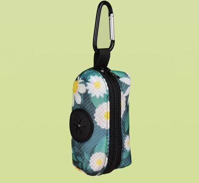 Uplift Picks Dog Poop Bag Holder Portable Pet Waste Bag Dispenser For Leash c large