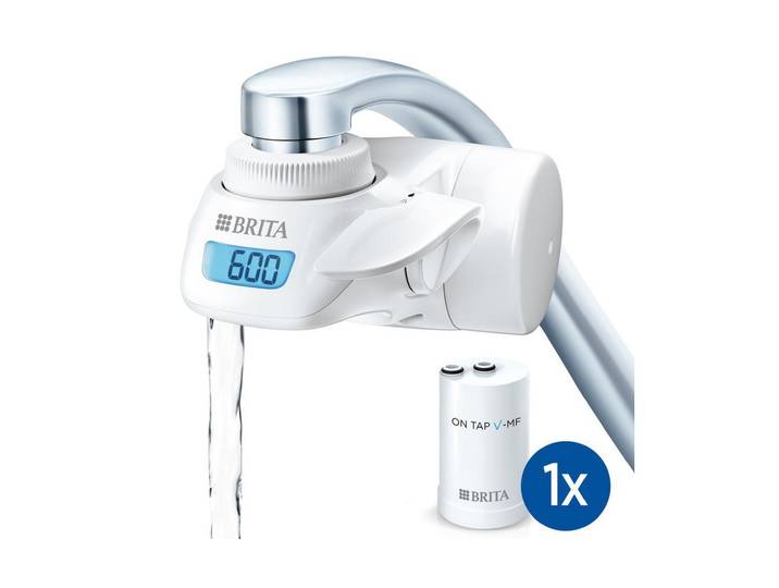 Ersatzfilter BRITA ON TAP Pro V-MF , weiss (weiß), Filterkartuschen, Ersatzfilter