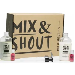 Mix & Shout, Shampoo, RUTINA RIZADO EQUILIBRANTE 4-teiliges Set (Flüssiges Shampoo, 250 ml)