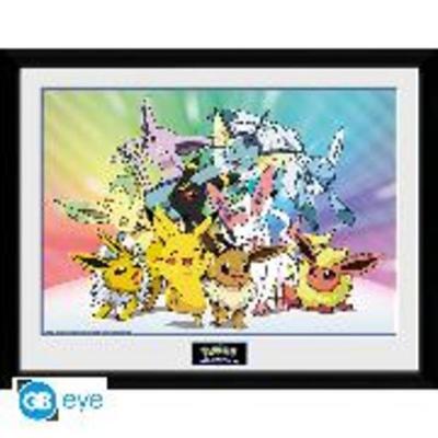 POKEMON - Framed print 'Eevee' (30x40) x2