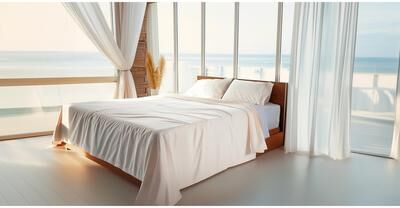 SLEEP AND BEYOND Sleep & Beyond Natural Cotton mySheet Natural Sheet Set