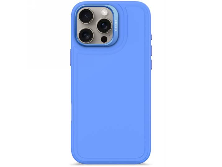 Coque Arrière En Silicone Antimicrobien Decoded Stacks - Coque De Protection En Silicone Compatible Magsafe Pour Iphone 16 Pro Max (ultra-sonique)