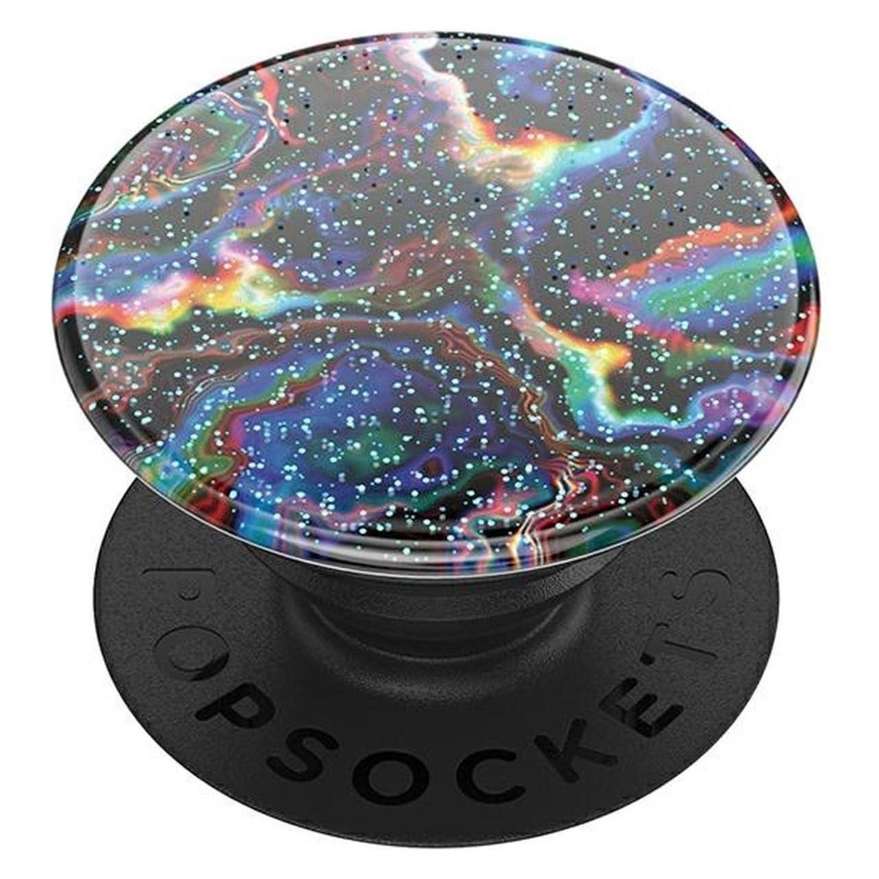 PopSockets PopGrip Premium Glitter Rainbow Void (806194)