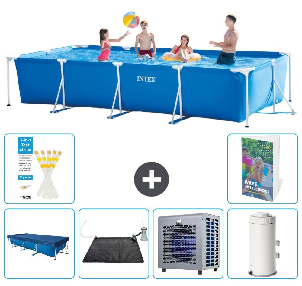Rechteckiger Frame Pool - 450x220x84 cm - 5-teilig S2
