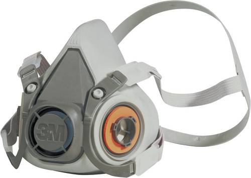 3M 6200M Atemschutz Halbmaske ohne Filter Größe: M EN 140 DIN 140