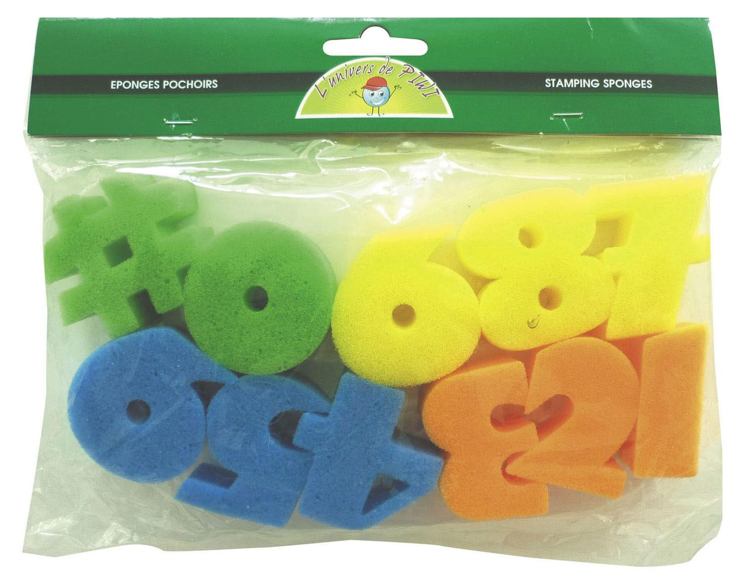 Graine Creative GC Getallenringen, 5 cm, 10 stuks