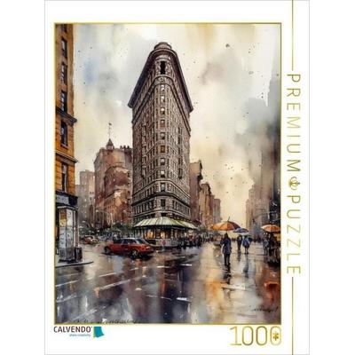 CALVENDO Puzzle Flatron Building | 1000 Teile Lege-Größe 64x48cm Foto-Puzzle für glückliche Stunden
