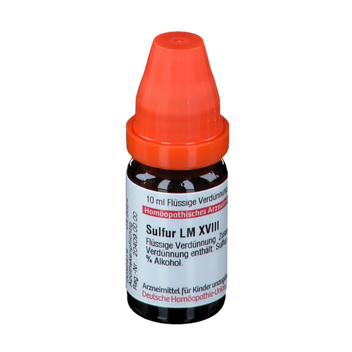 Sulfur LM Xviii Dilution 10 ml