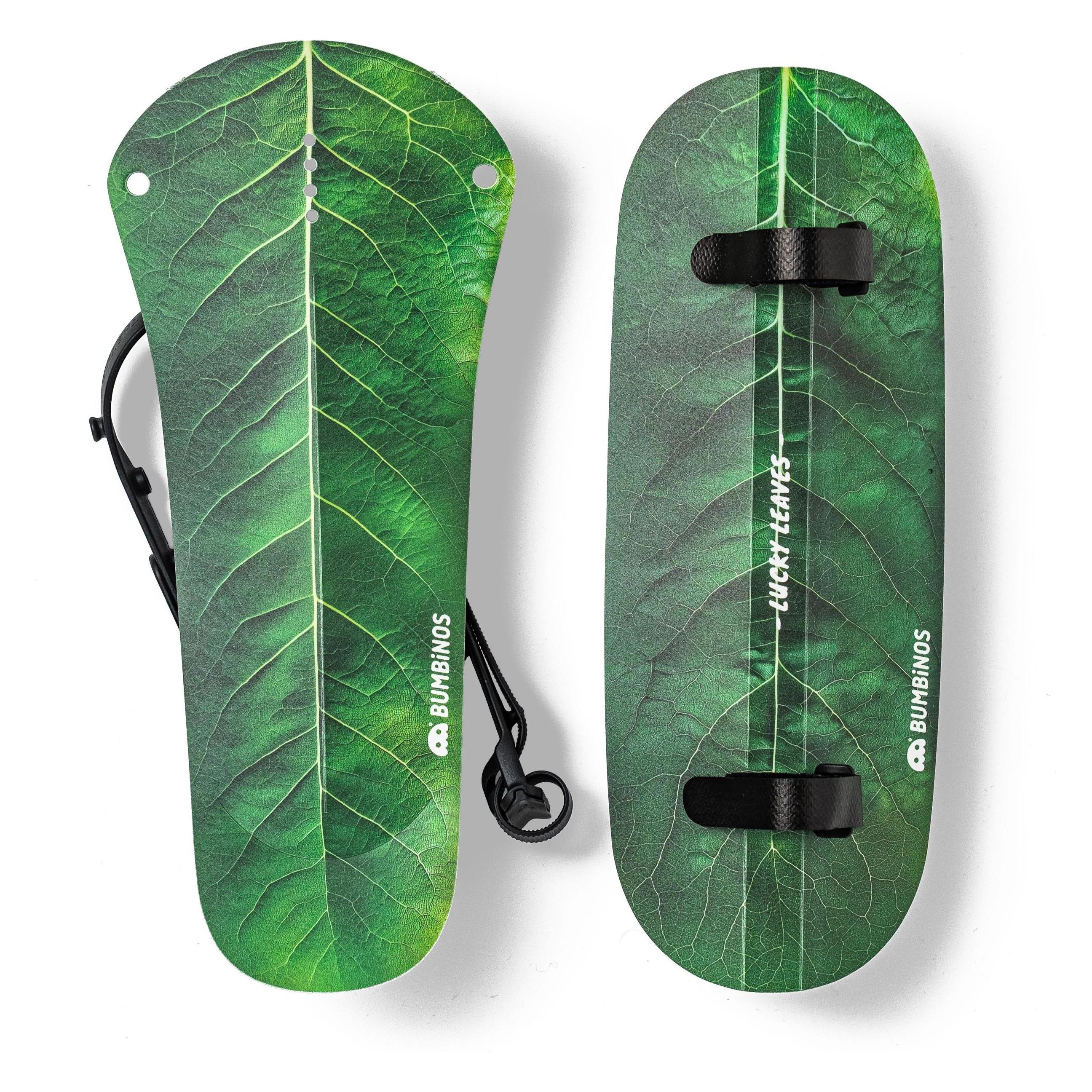 Ass Savers Bumbinos Spritzschutz HR + Rahmen, Splash Pack, Lucky Leaves, 18"-20", green (Schutzblech Set) (69384355)