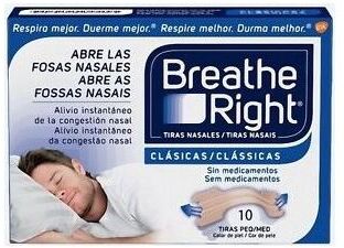 Breathe Right Breathe Right Classic Nasenstreifen, klein und mittel,