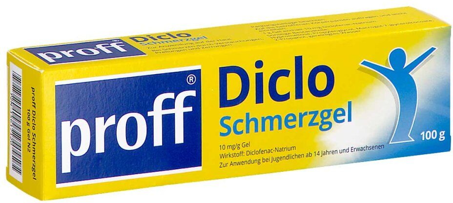 Proff Diclo Schmerzgel 10 Mg/g